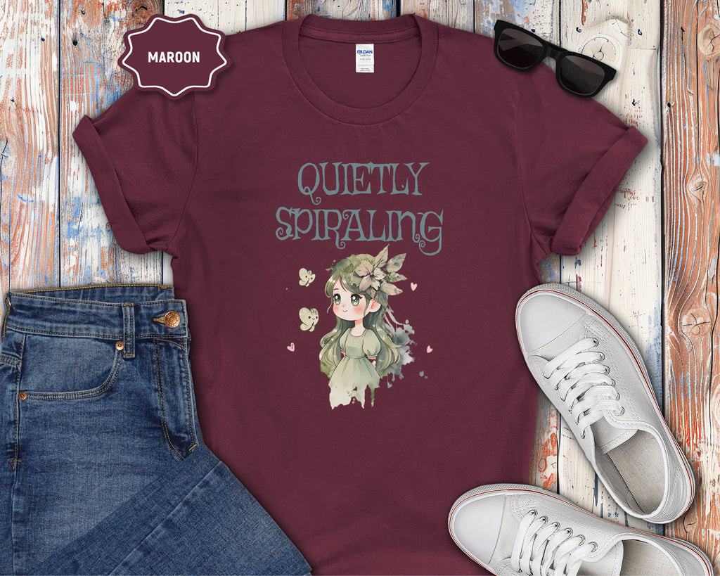 Quietly Spiraling T-Shirt