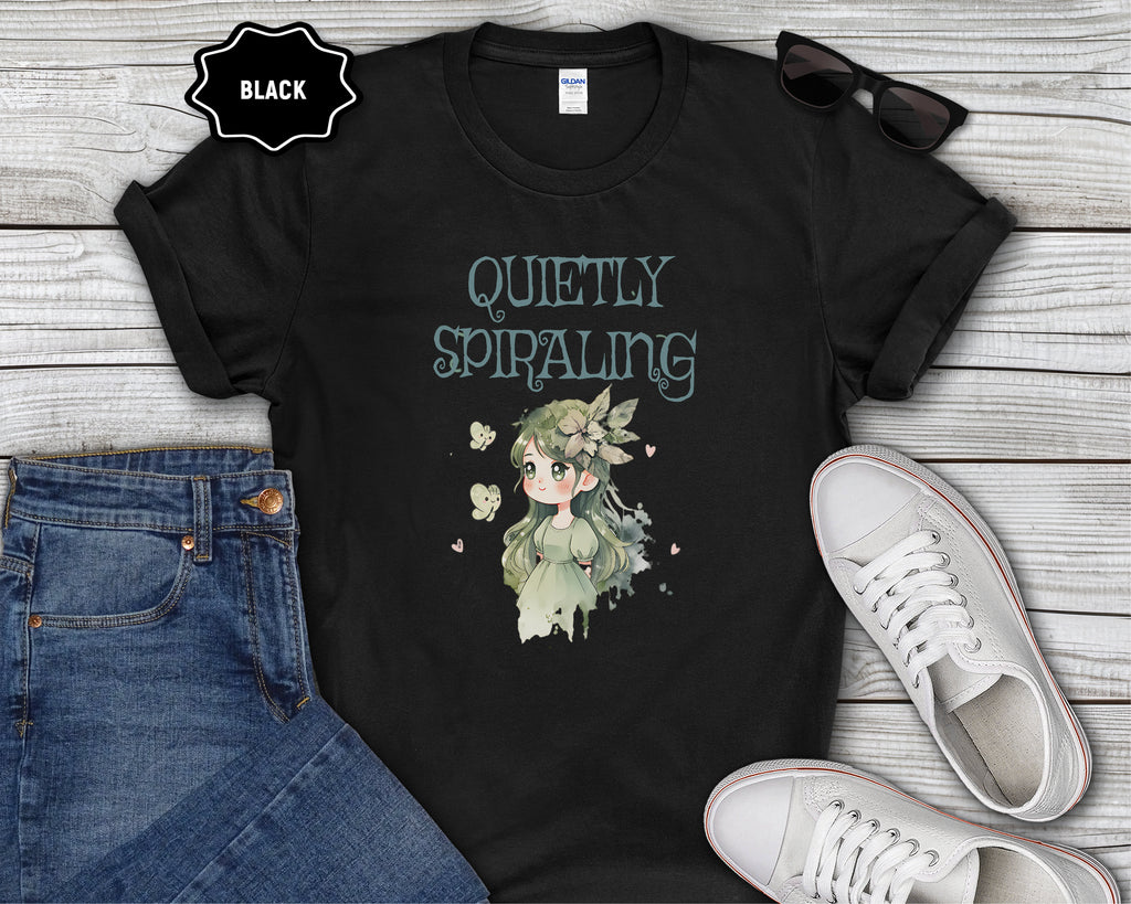Quietly Spiraling T-Shirt