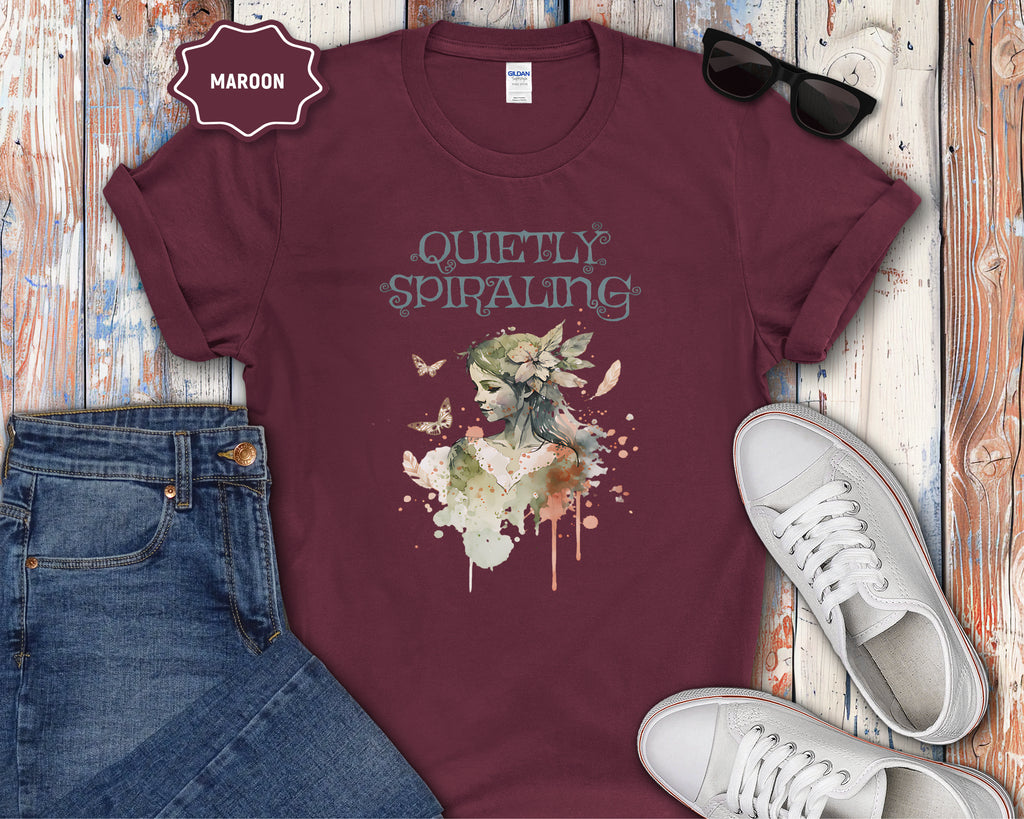 Quietly Spiraling T-Shirt