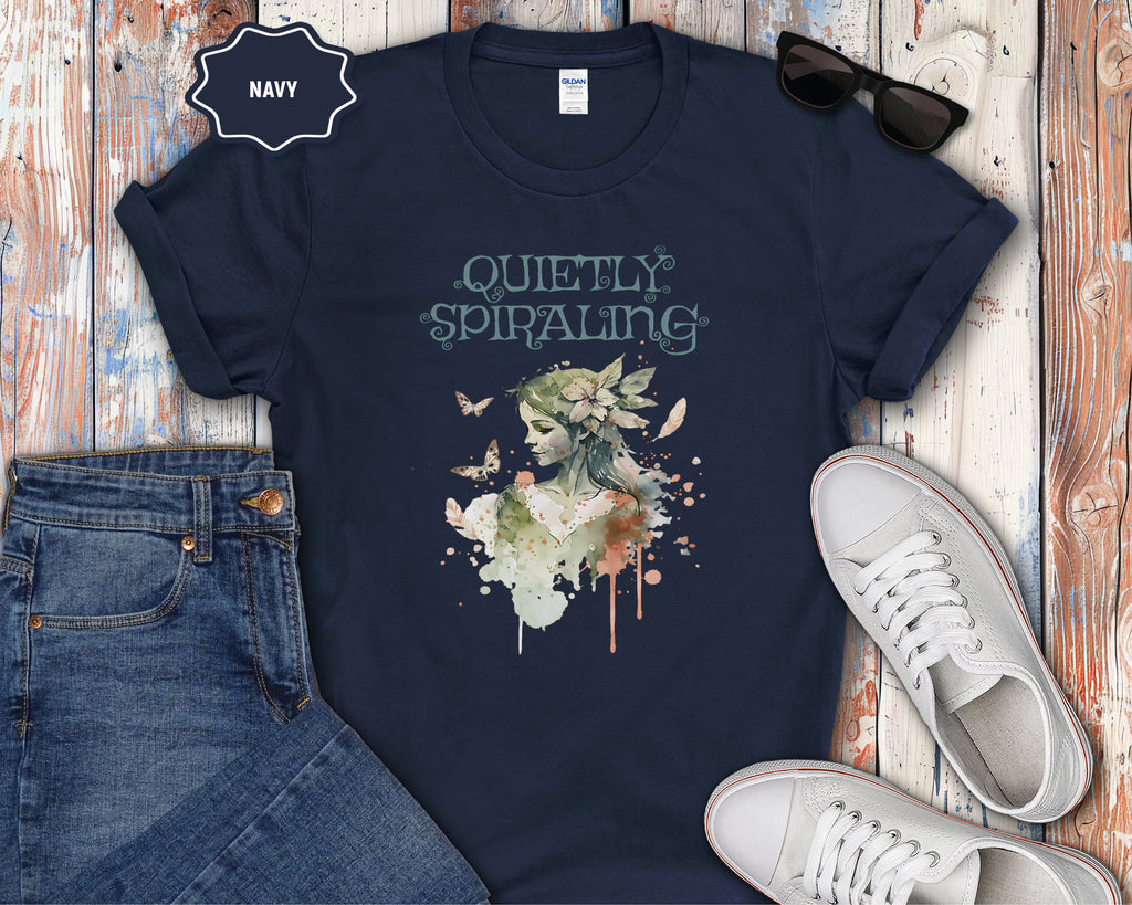 Quietly Spiraling T-Shirt