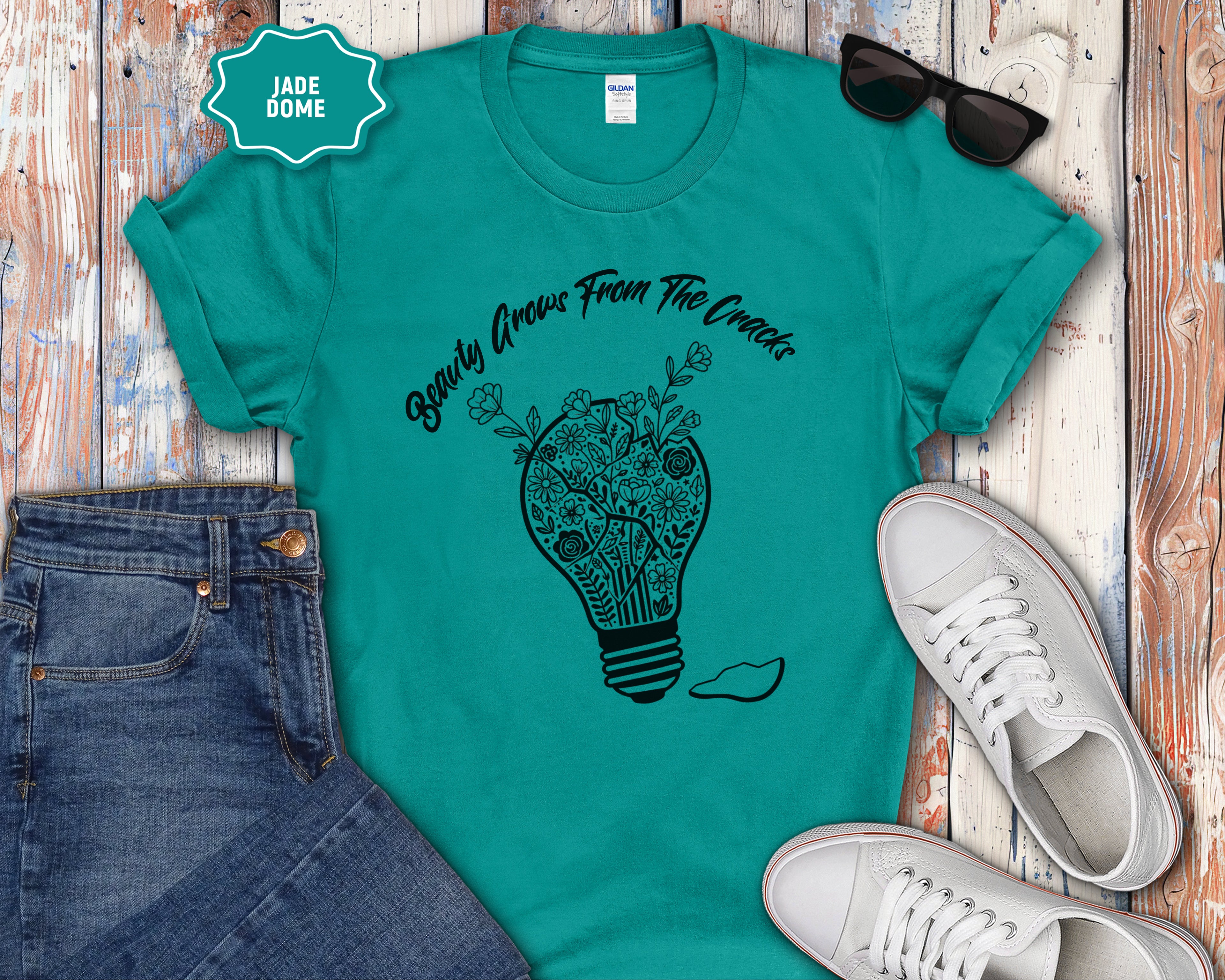 Beauty Grows From The Cracks T-Shirt