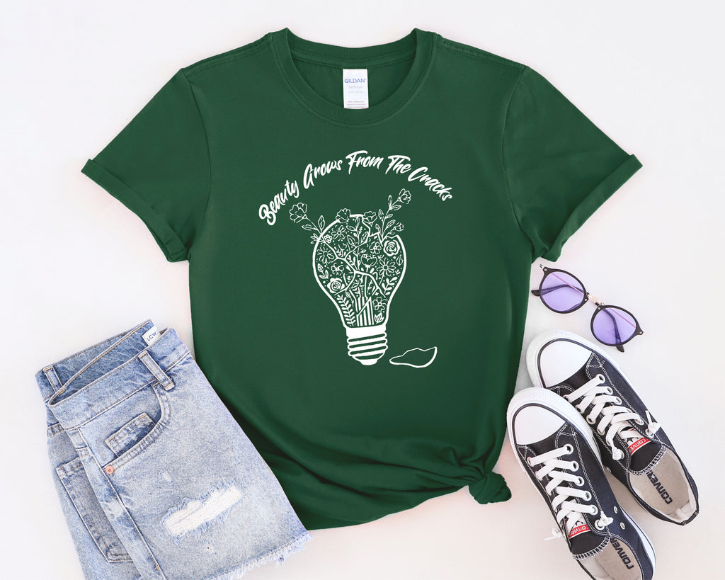 Beauty Grows From The Cracks T-Shirt