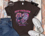 Deep Thinker Gentle Soul Skeleton T-Shirt