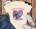 Deep Thinker Gentle Soul Skeleton T-Shirt