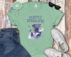 Quietly Spiraling Mental Health T-Shirt