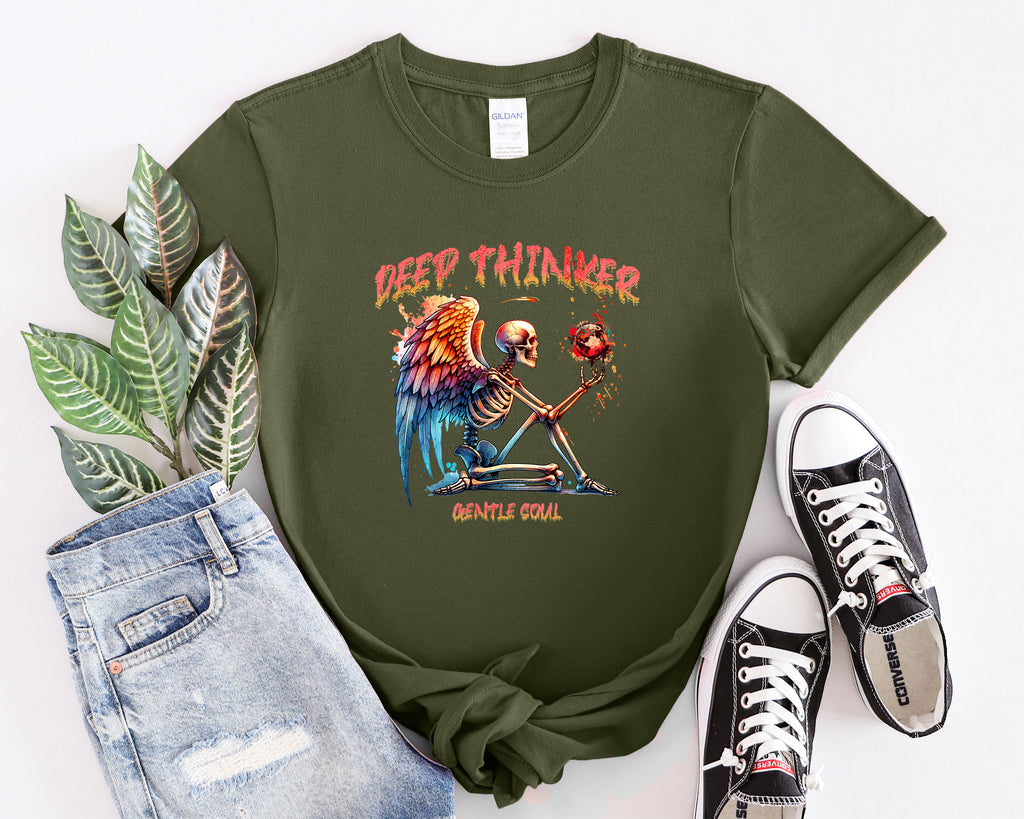 Deep Thinker Gentle Soul T-Shirt