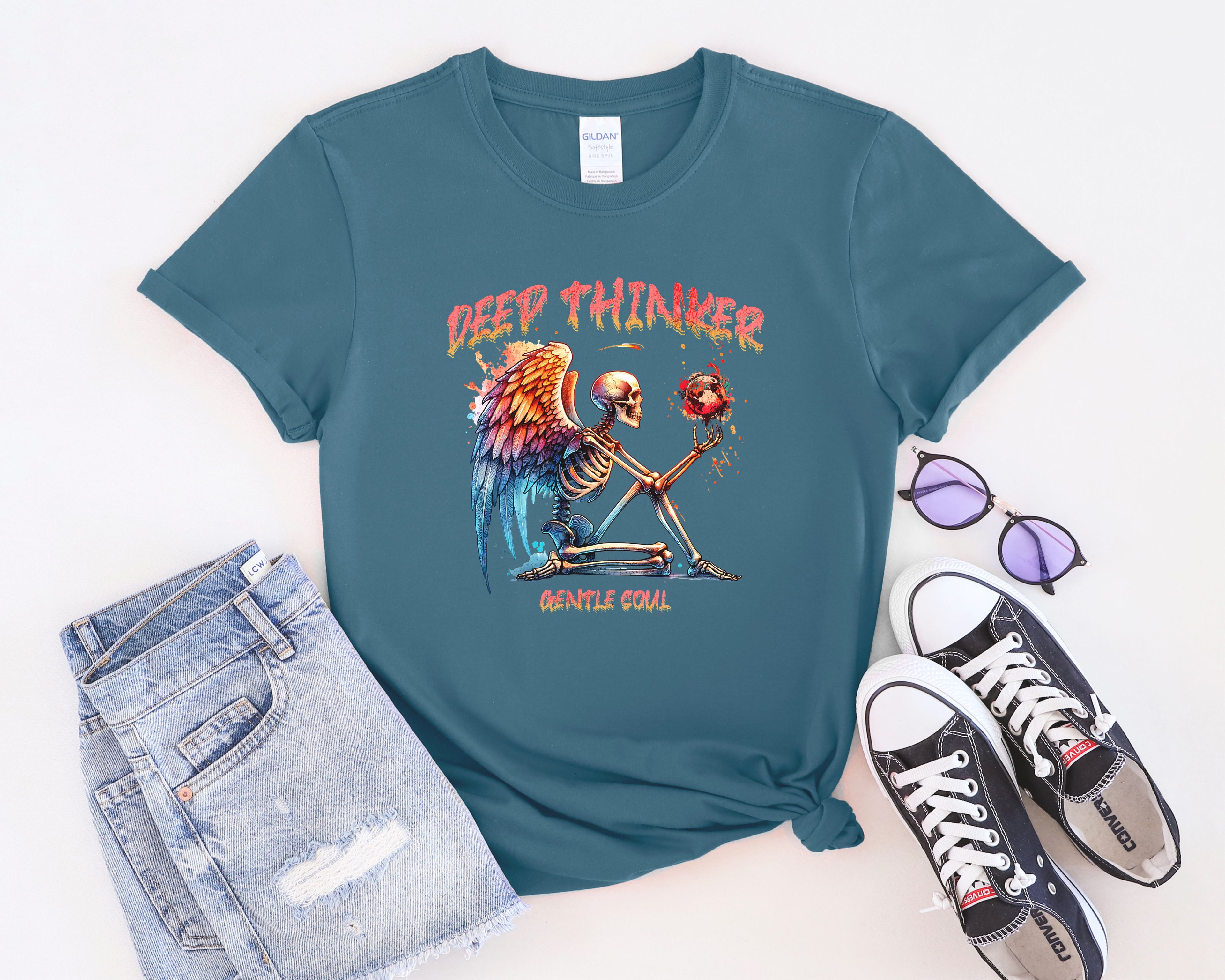 Deep Thinker Gentle Soul T-Shirt
