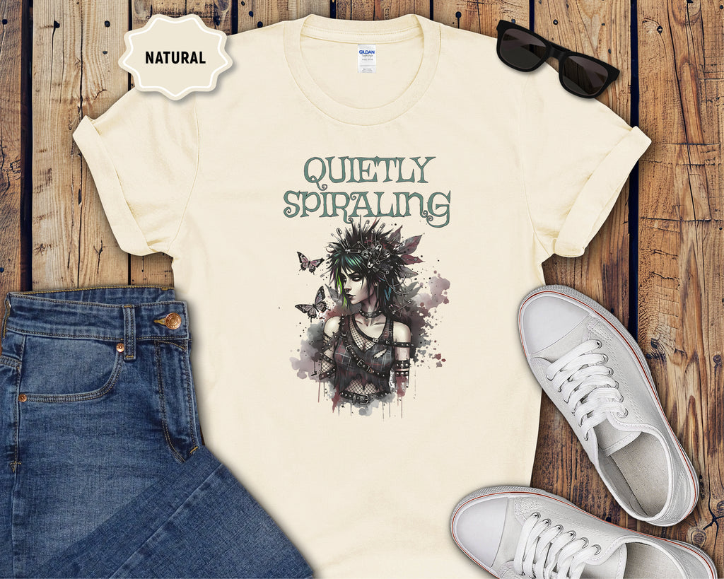 Quietly Spiraling T-Shirt