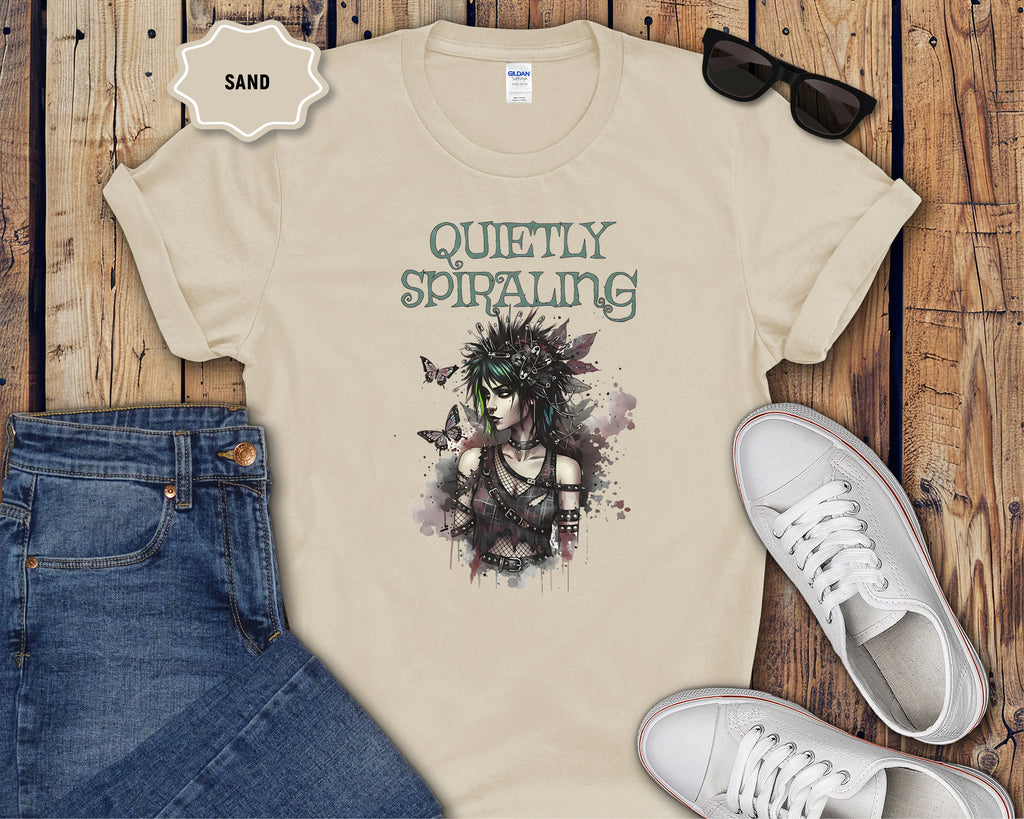 Quietly Spiraling T-Shirt