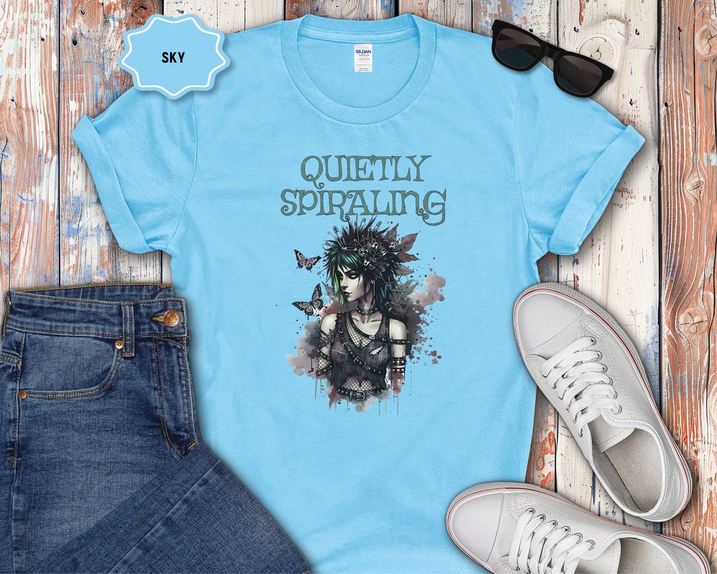 Quietly Spiraling T-Shirt