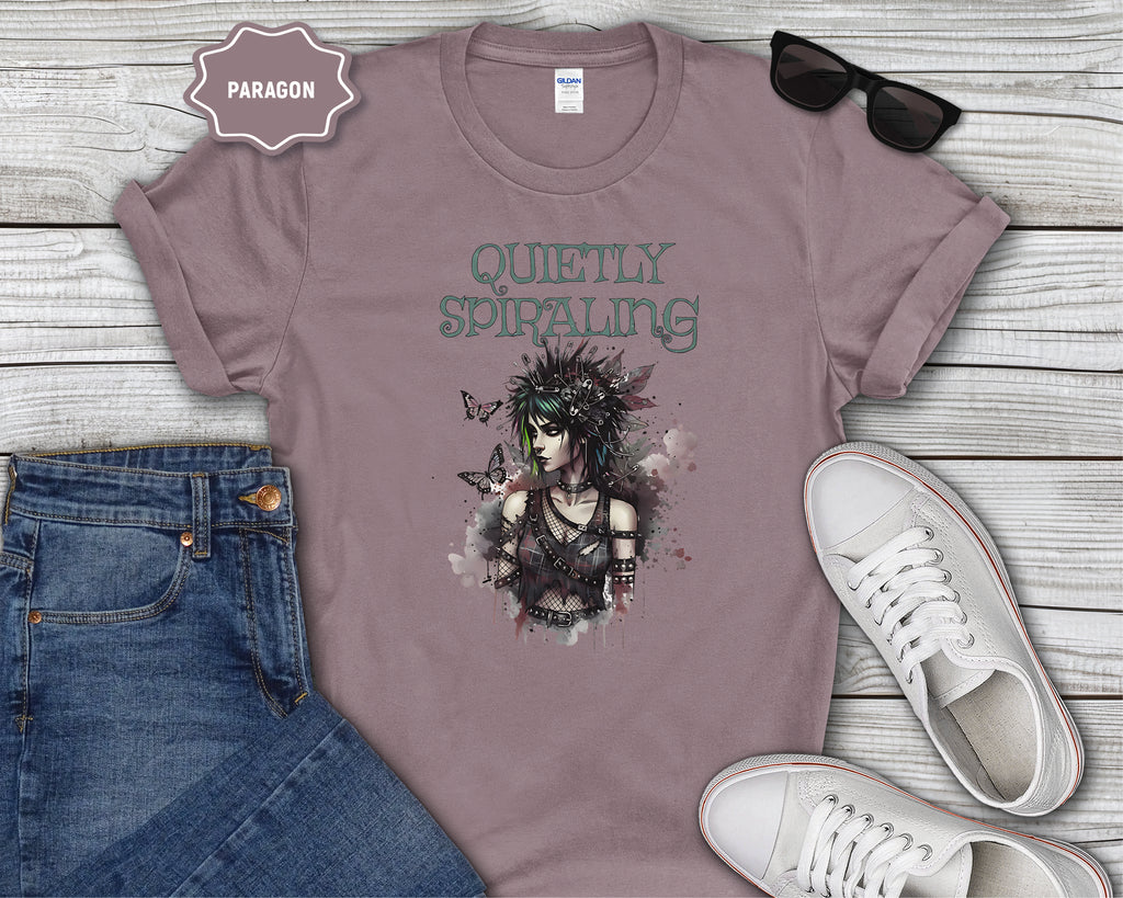 Quietly Spiraling T-Shirt