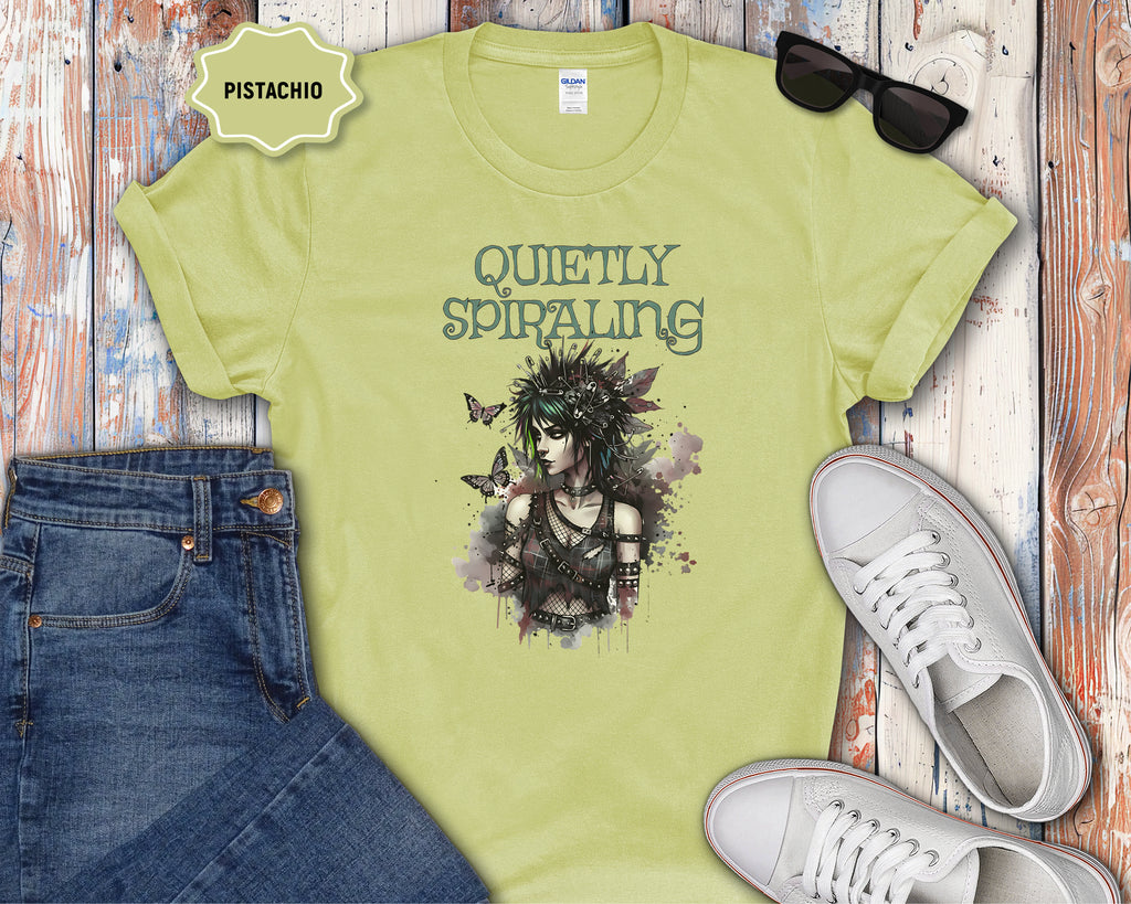 Quietly Spiraling T-Shirt