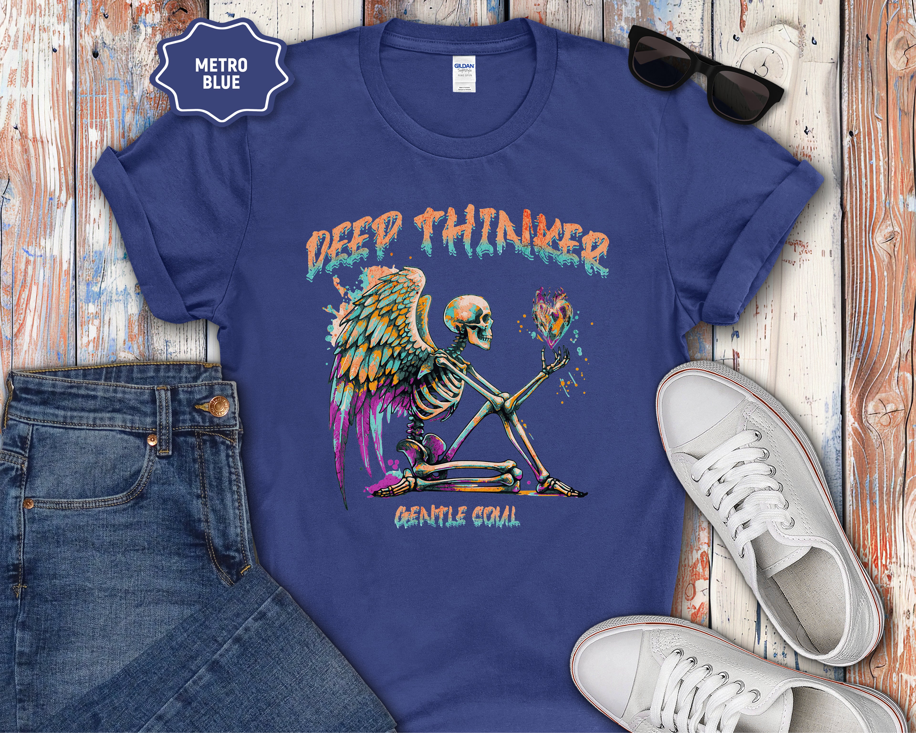Deep Thinker Gentle Soul T-Shirt