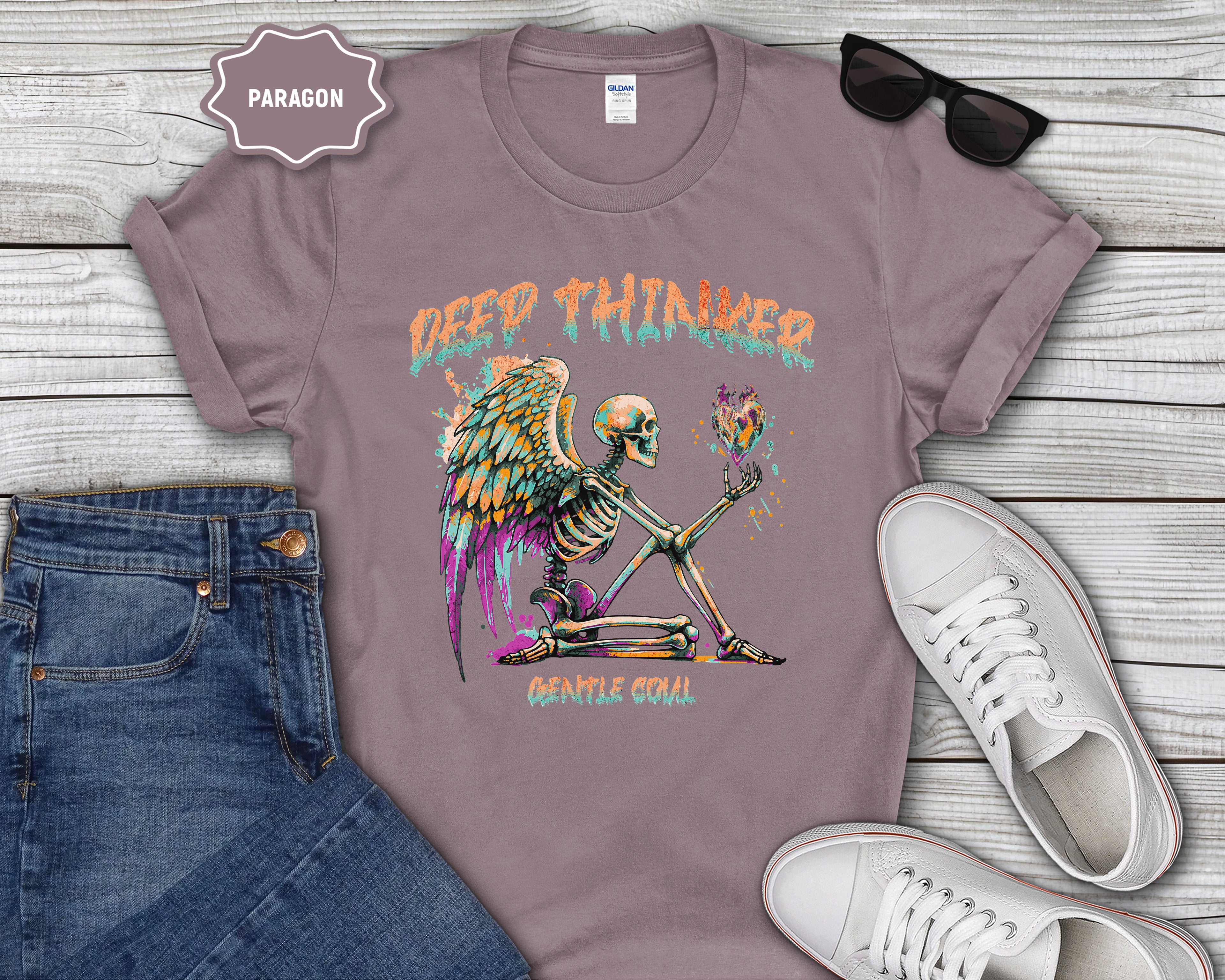 Deep Thinker Gentle Soul T-Shirt