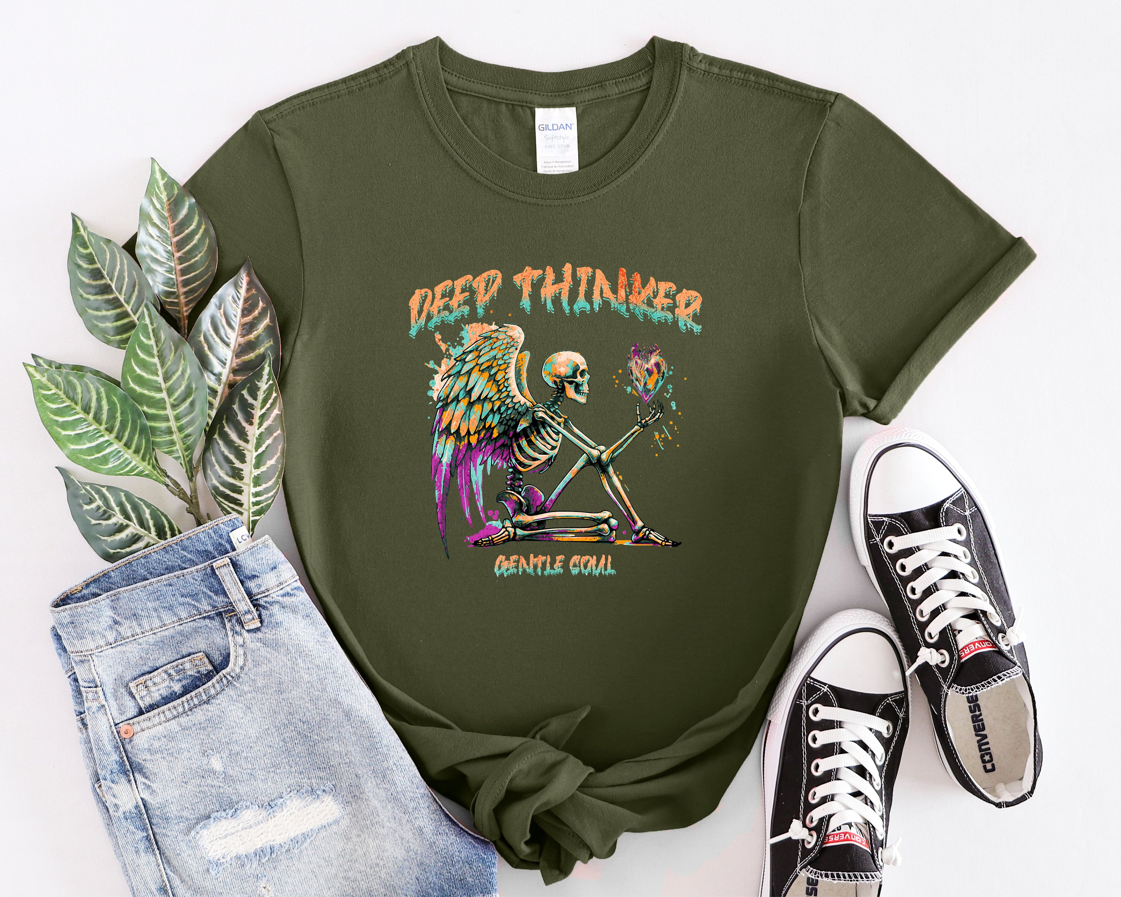 Deep Thinker Gentle Soul T-Shirt