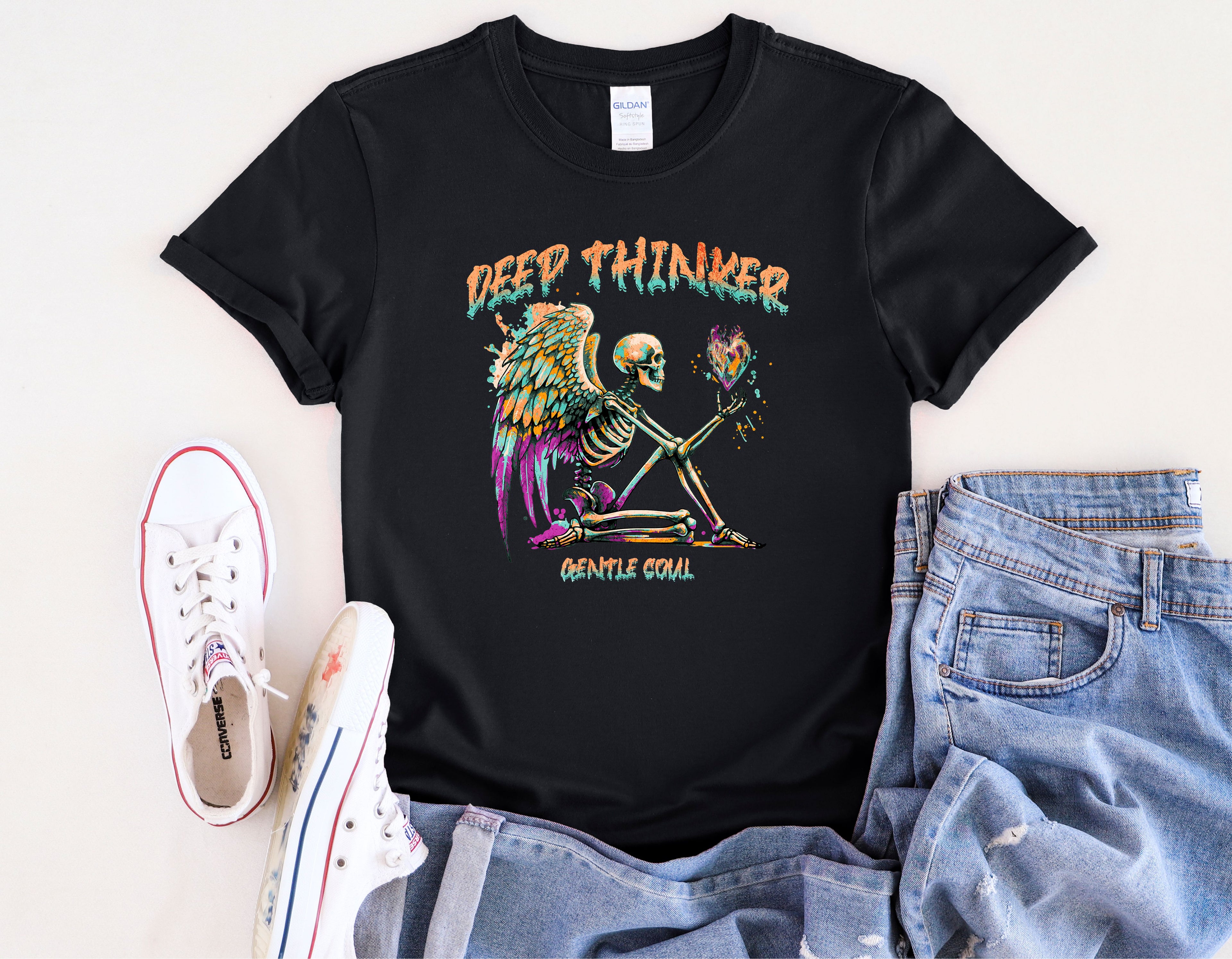 Deep Thinker Gentle Soul T-Shirt