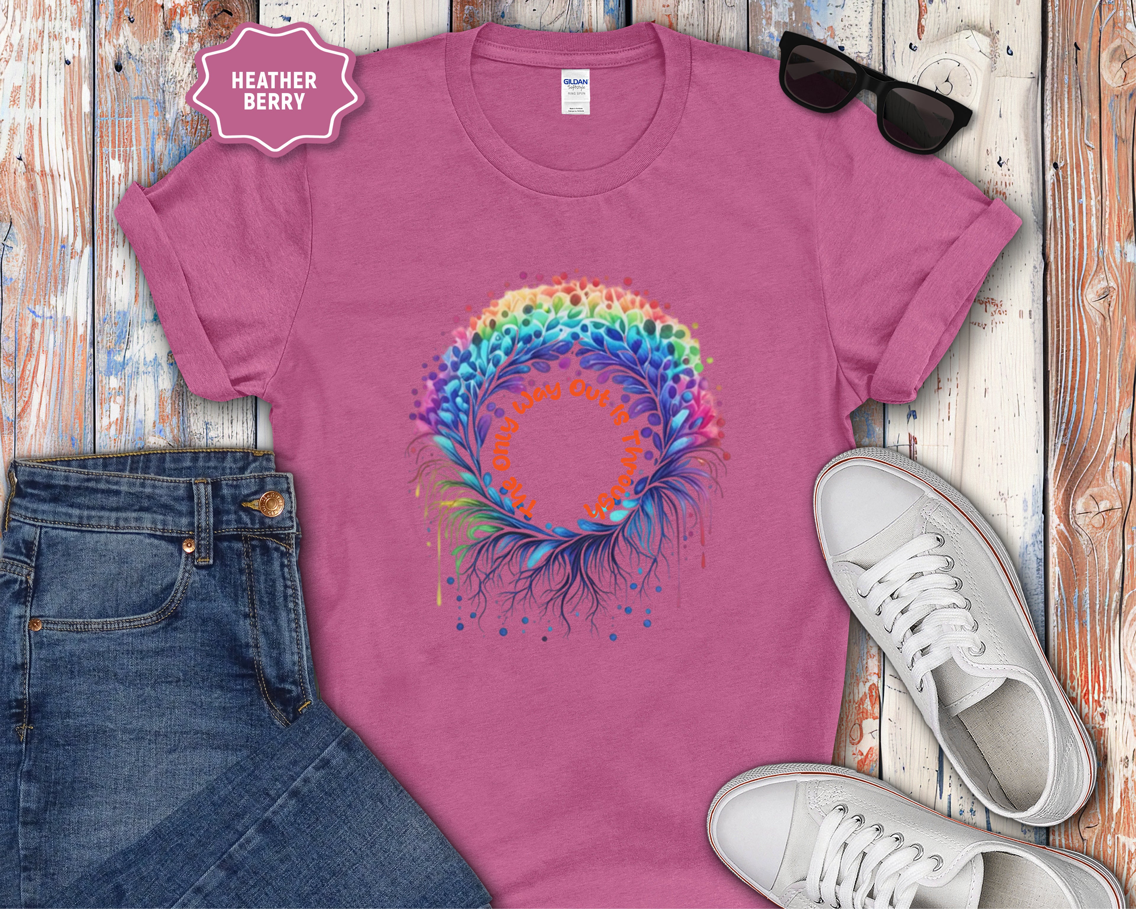 Rainbow Tree of Life T-Shirt