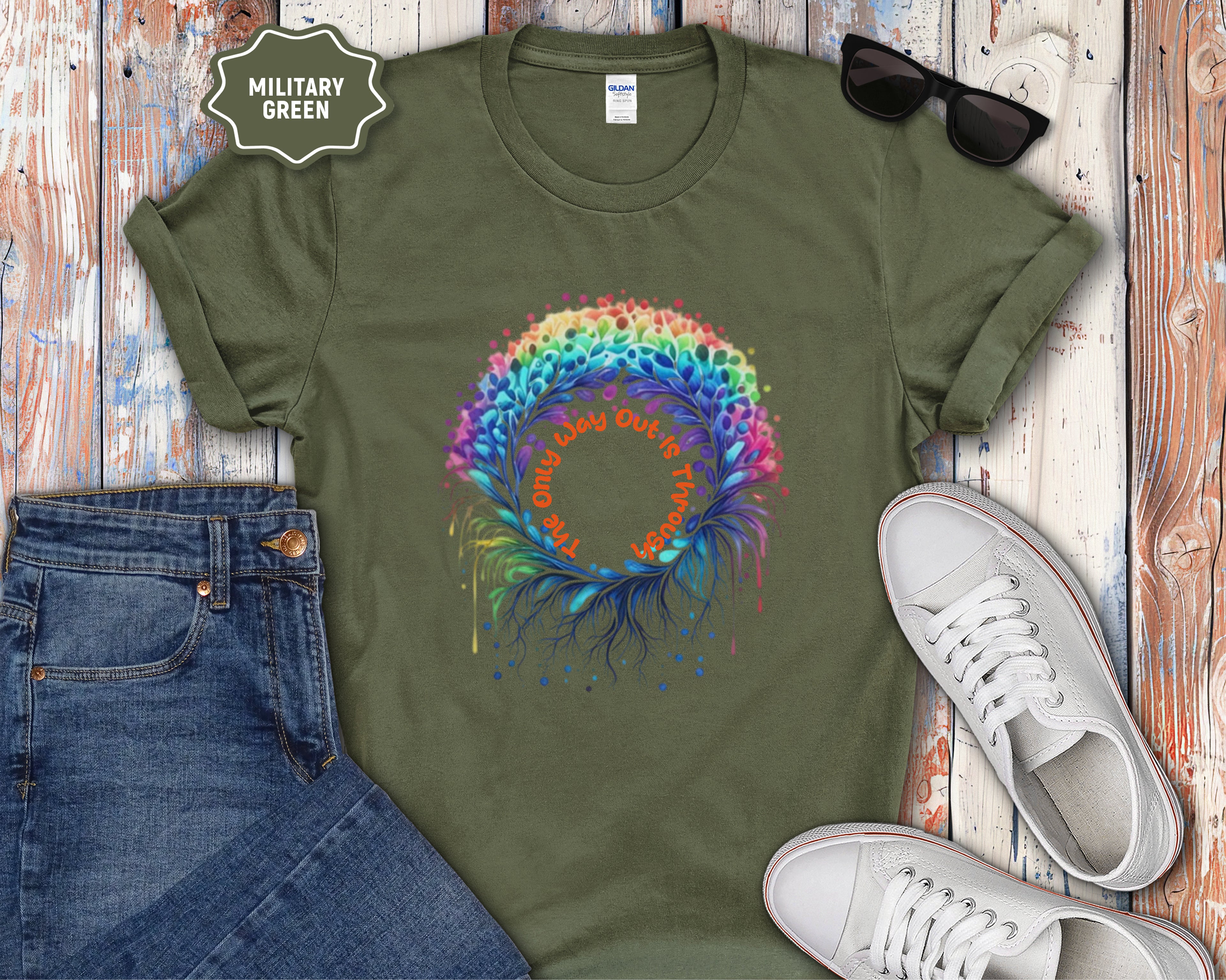 Rainbow Tree of Life T-Shirt