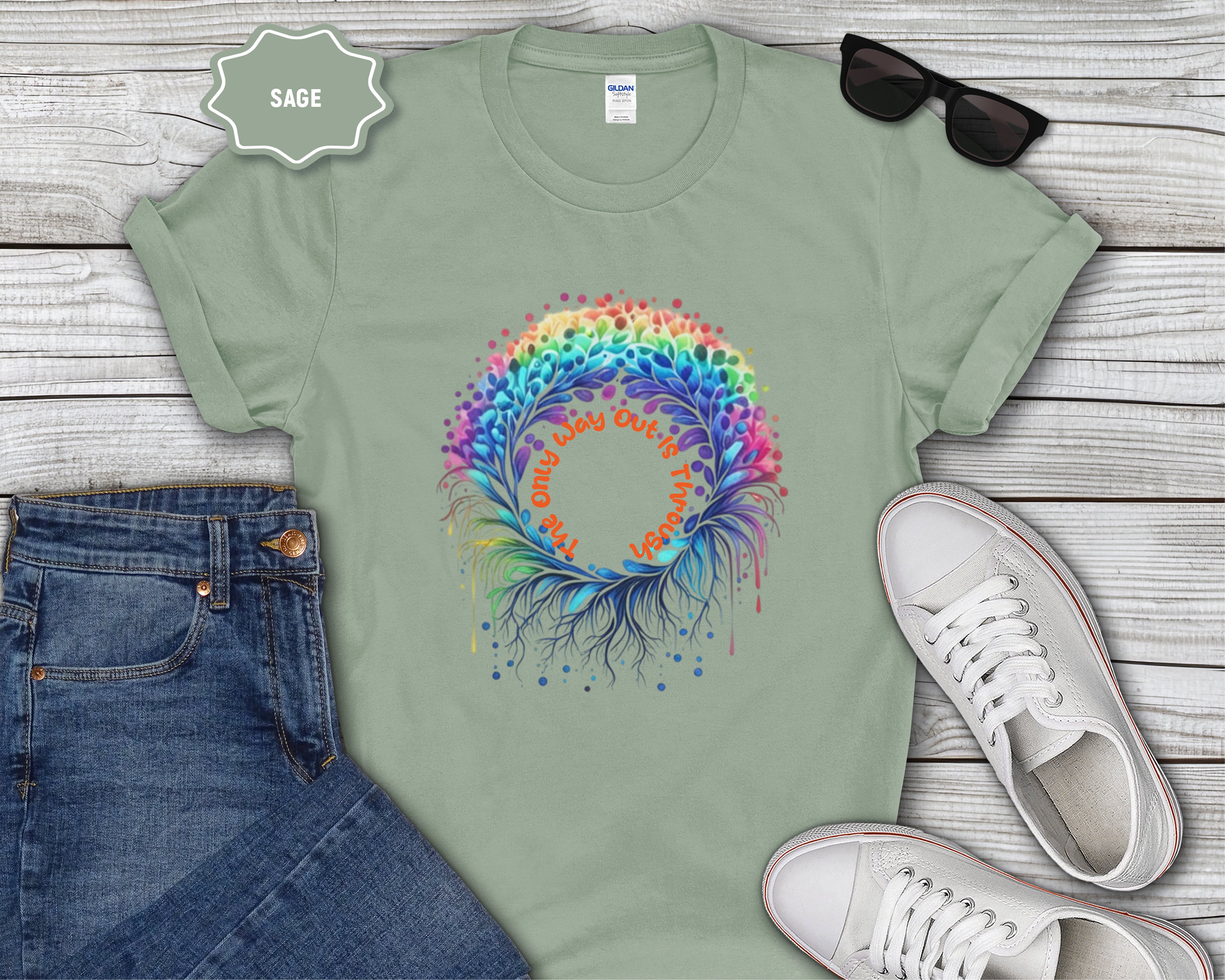 Rainbow Tree of Life T-Shirt