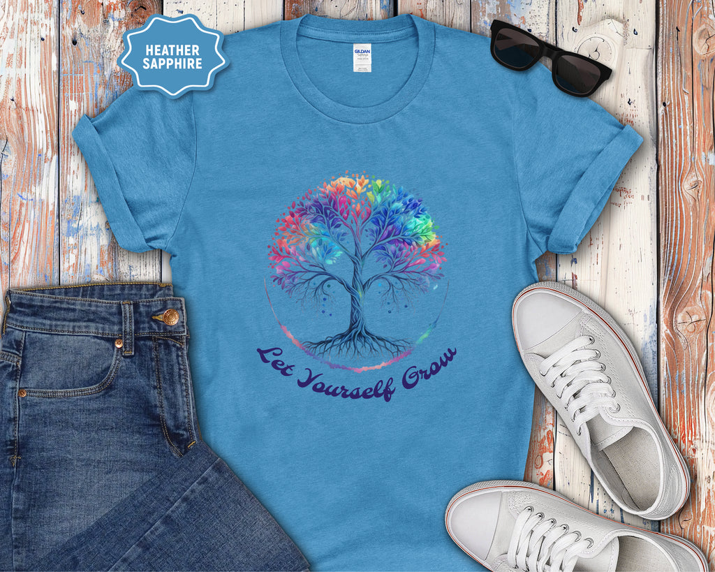 Let Yourself Grow Tree of Life T-Shirt