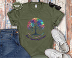 Let Yourself Grow Tree of Life T-Shirt