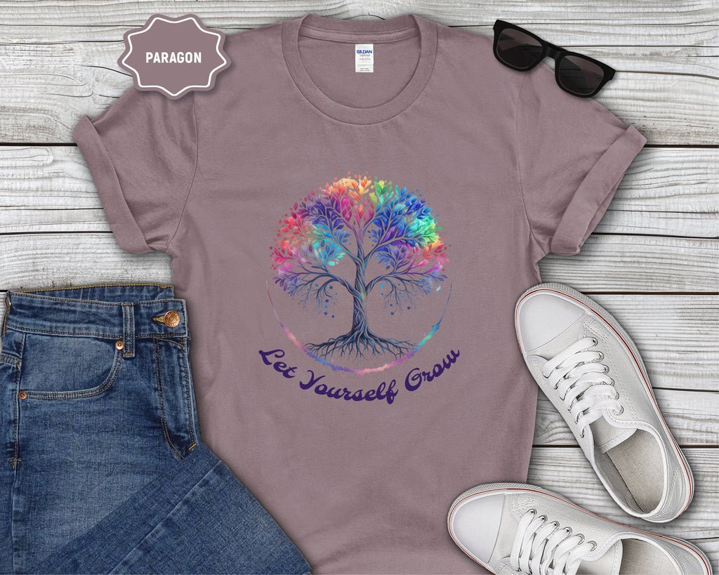 Let Yourself Grow Tree of Life T-Shirt