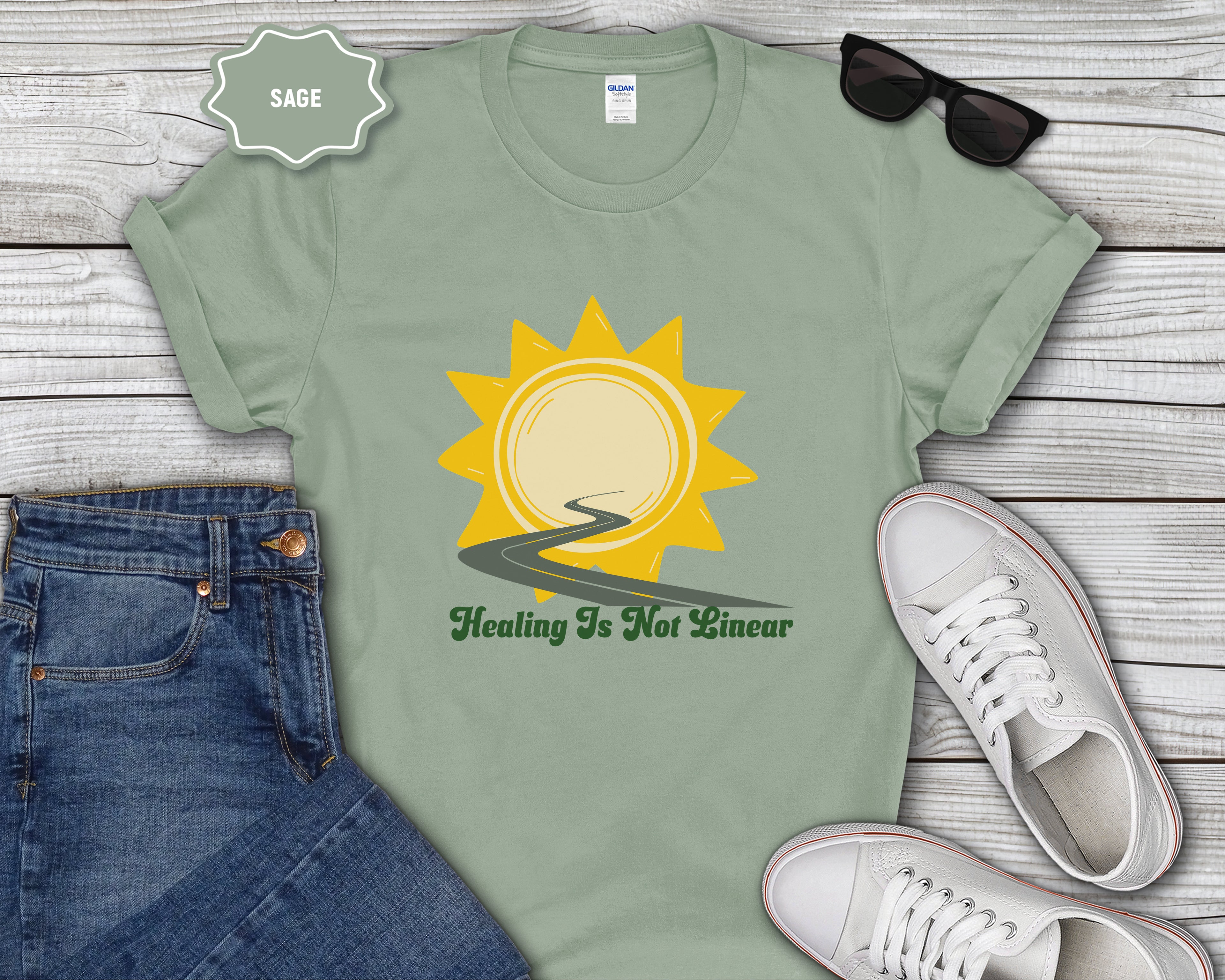 Healing Is Not Linear T-Shirt