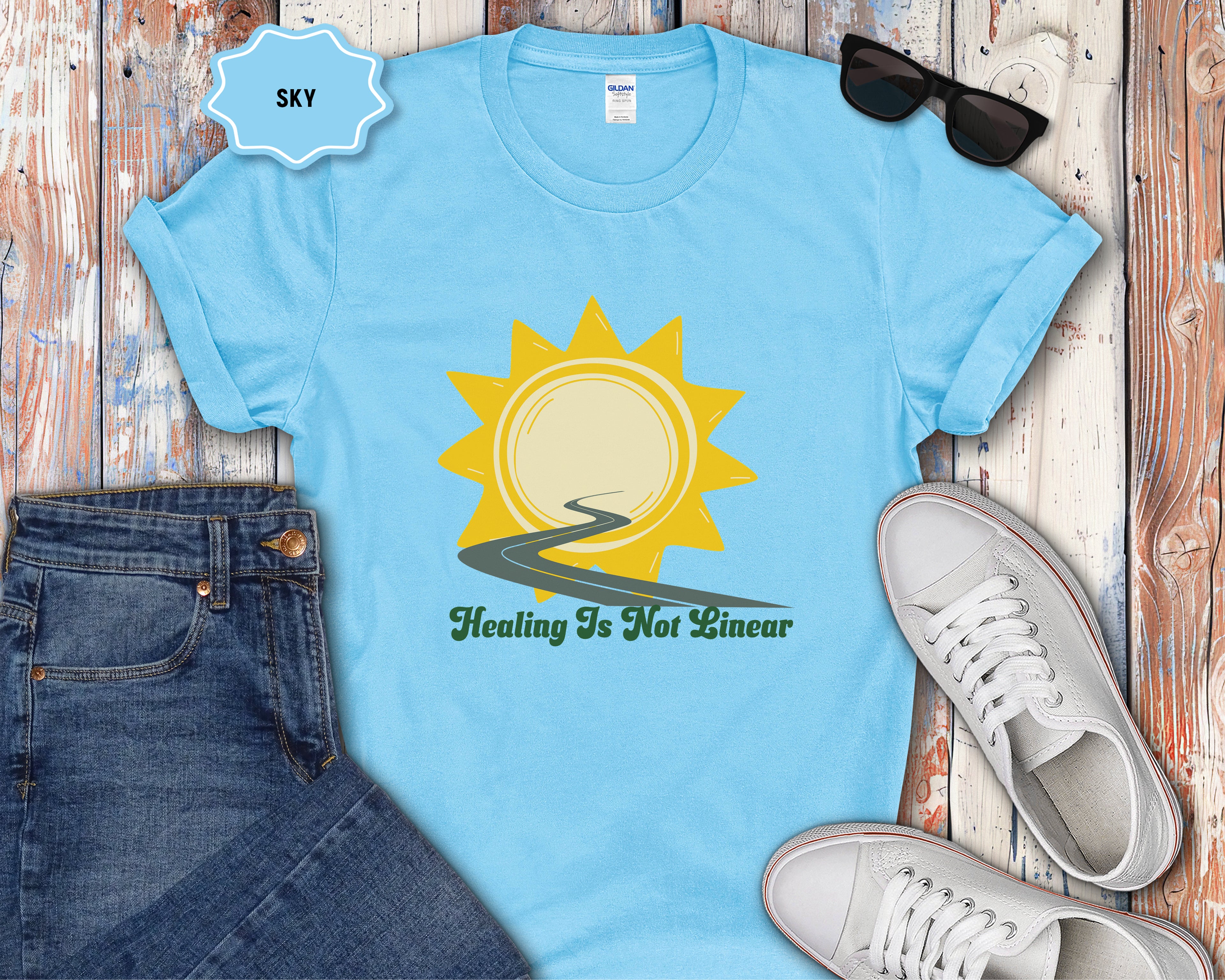 Healing Is Not Linear T-Shirt