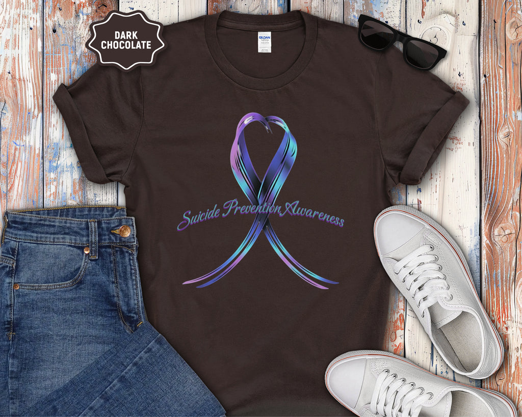 Suicide Prevention Awareness Ribbon T-Shirt