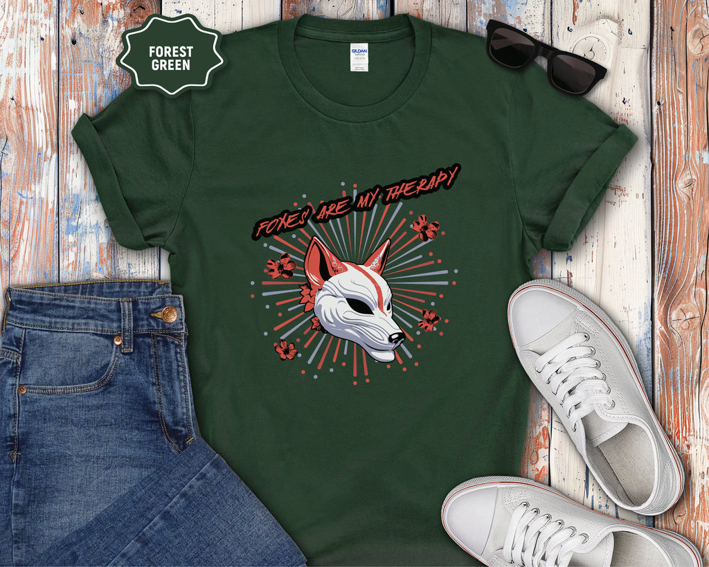 Foxes are my Therapy T-Shirt