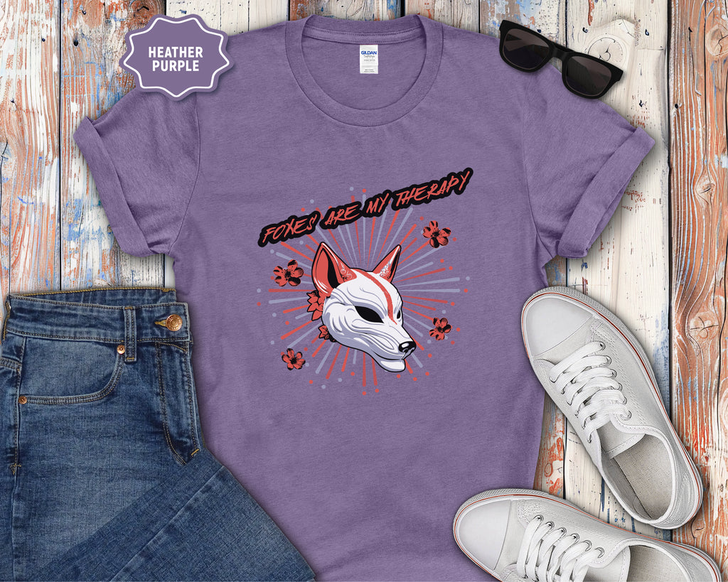 Foxes are my Therapy T-Shirt