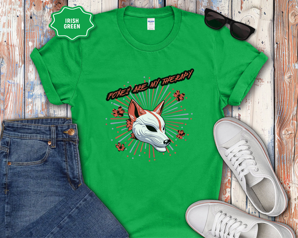 Foxes are my Therapy T-Shirt