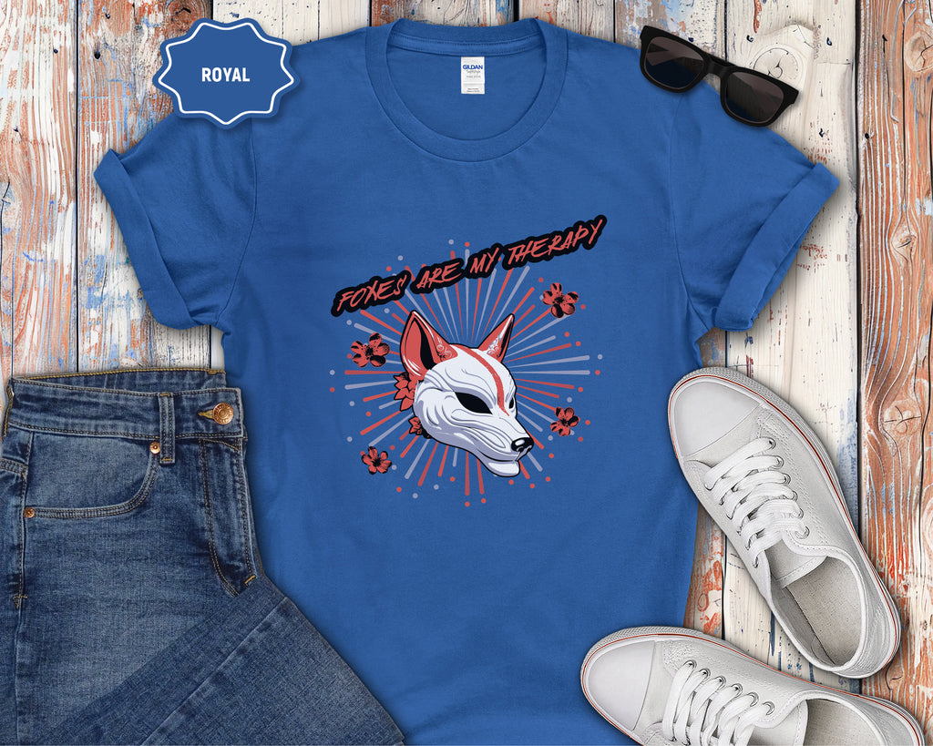 Foxes are my Therapy T-Shirt