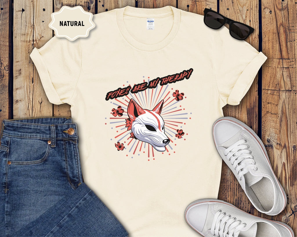 Foxes are my Therapy T-Shirt