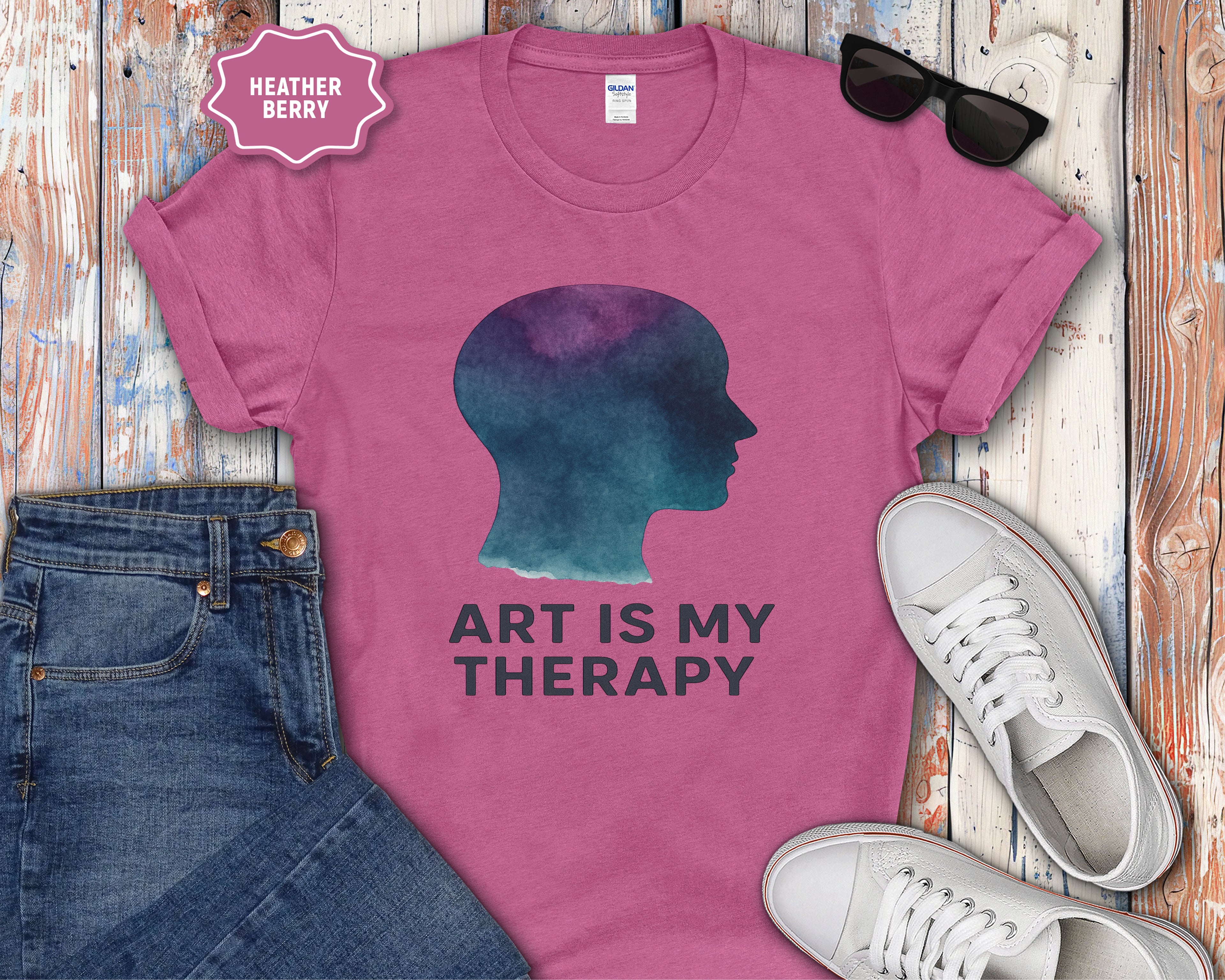 Art Is My Therapy T-Shirt
