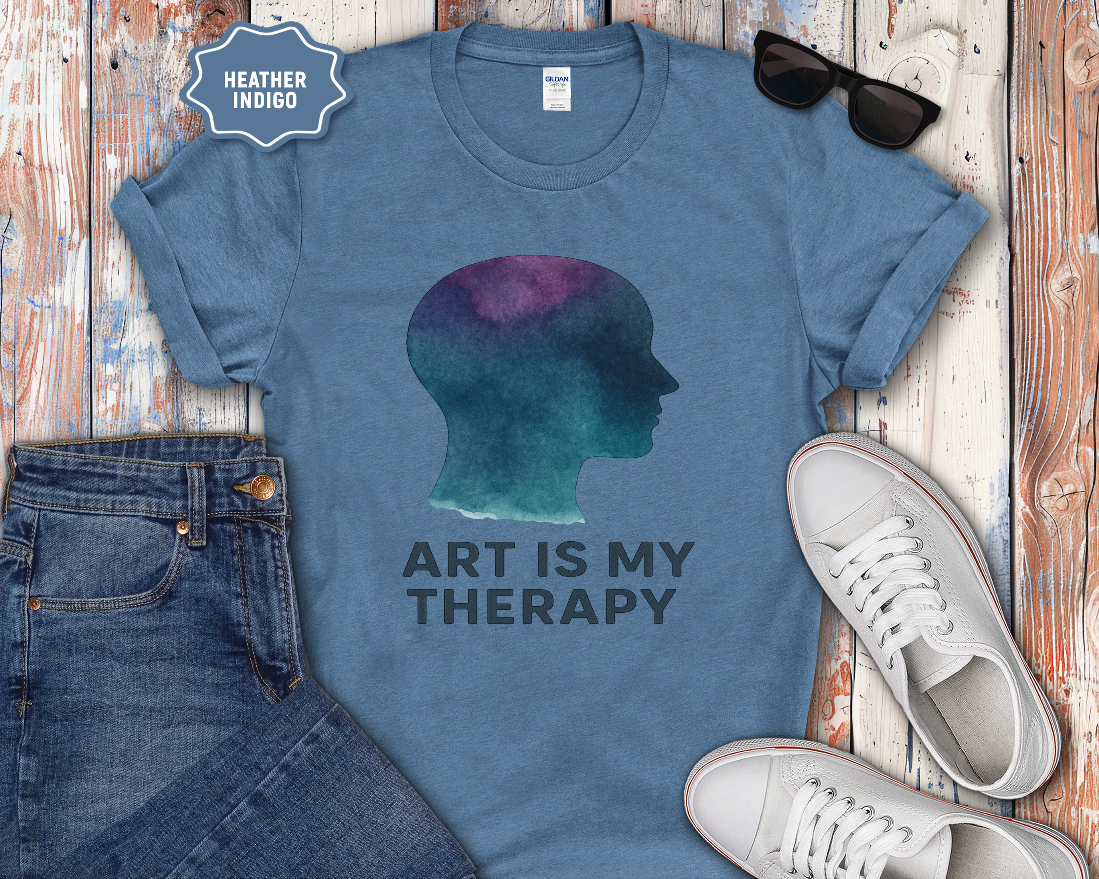 Art Is My Therapy T-Shirt