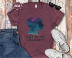 Art Is My Therapy T-Shirt