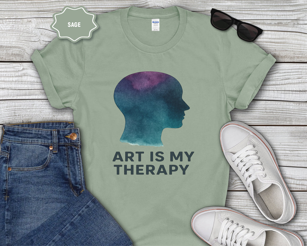 Art Is My Therapy T-Shirt