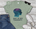 Art Is My Therapy T-Shirt