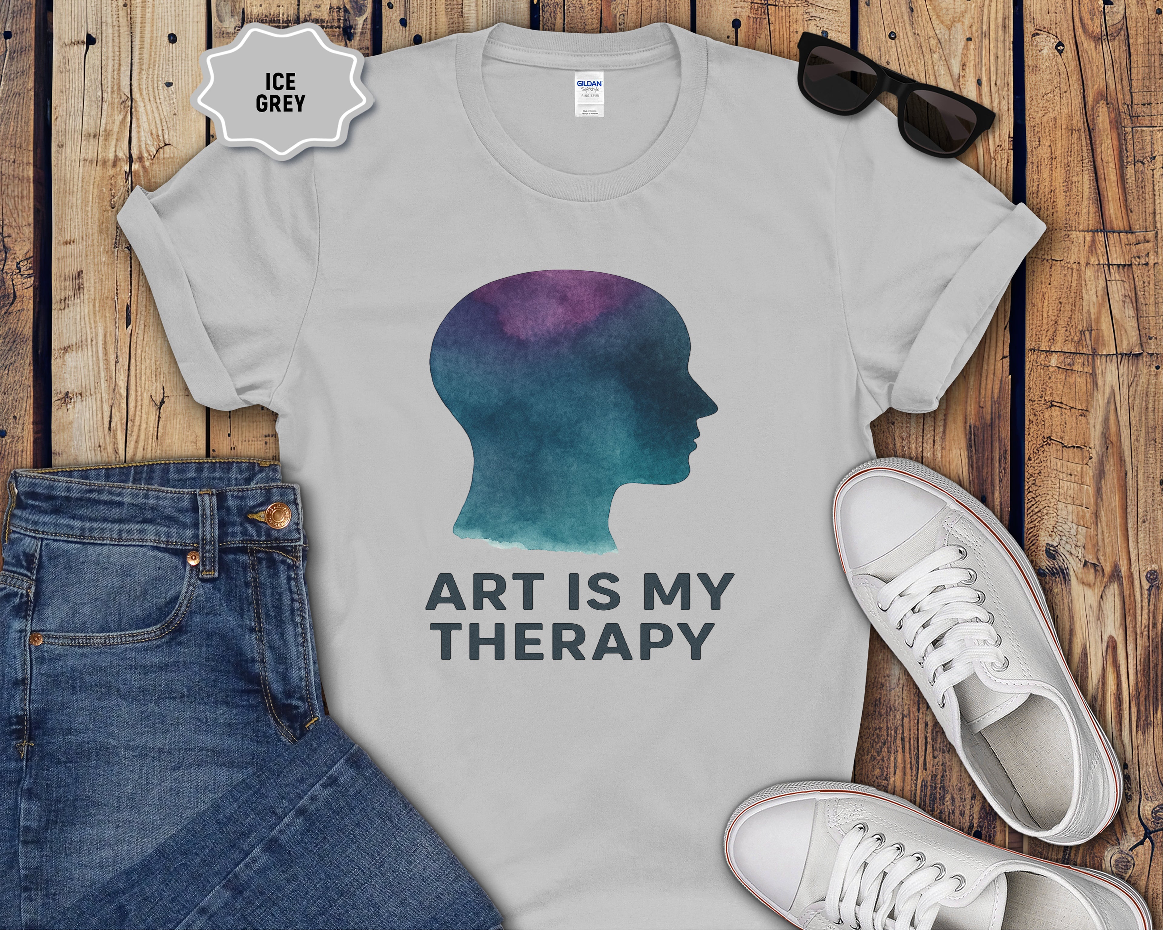Art Is My Therapy T-Shirt