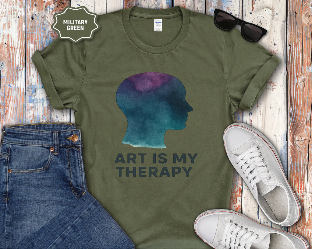 Art Is My Therapy T-Shirt