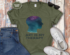 Art Is My Therapy T-Shirt
