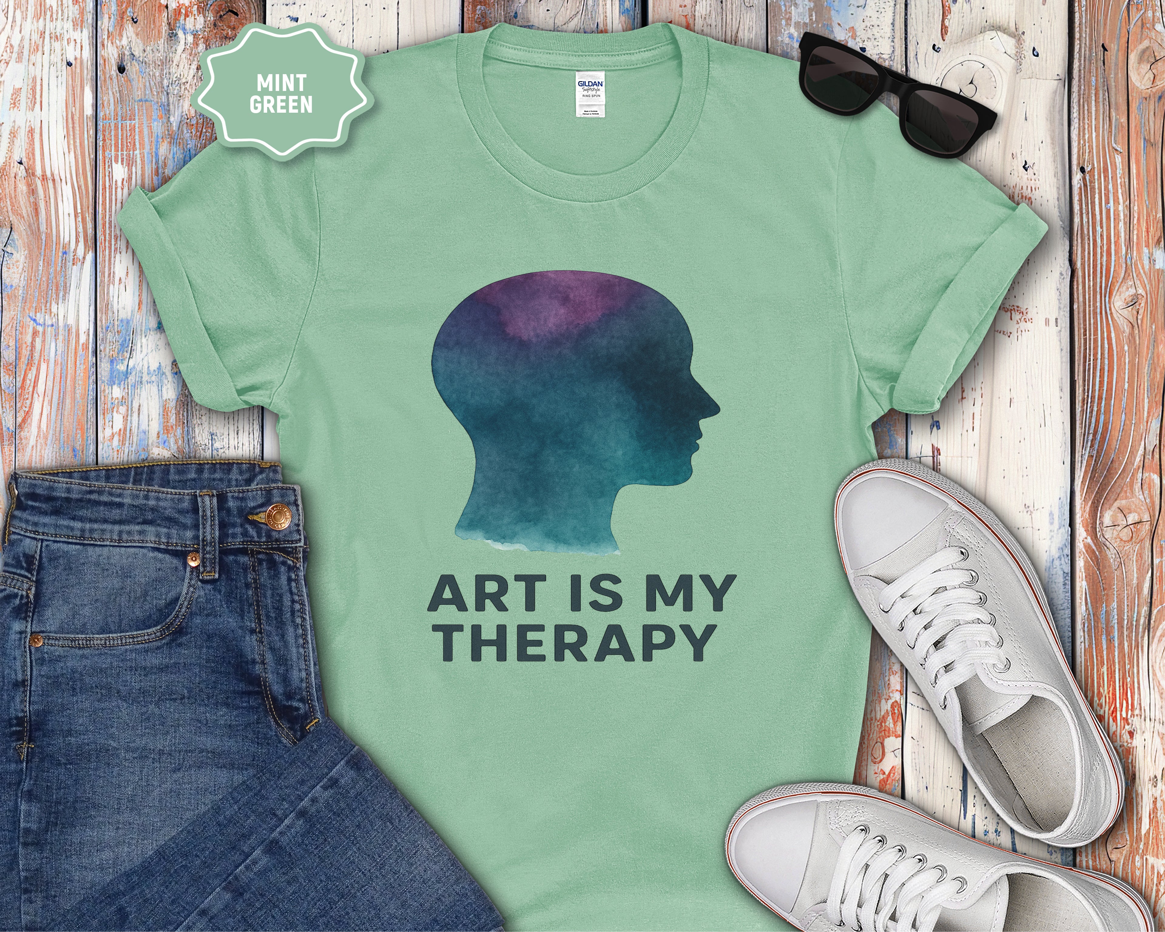 Art Is My Therapy T-Shirt