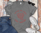 Heart puzzle "Putting the Pieces Back Together" T-Shirt
