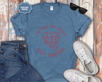 Heart puzzle "Putting the Pieces Back Together" T-Shirt