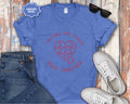 Heart puzzle "Putting the Pieces Back Together" T-Shirt