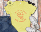 Heart puzzle "Putting the Pieces Back Together" T-Shirt