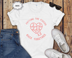 Heart puzzle "Putting the Pieces Back Together" T-Shirt