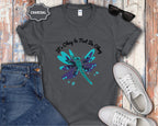 Its Okay to Not Be Okay dragonfly T-Shirt
