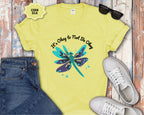 Its Okay to Not Be Okay dragonfly T-Shirt